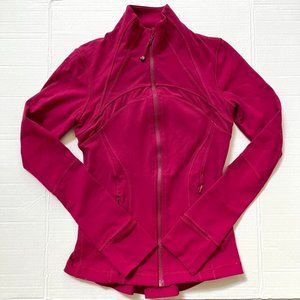 Lululemon Fuchsia Luon Define Jacket, Size 4